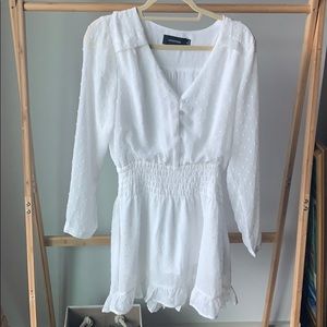 MinkPink White Dress